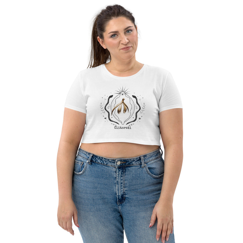 Clitorati Organic Crop Top